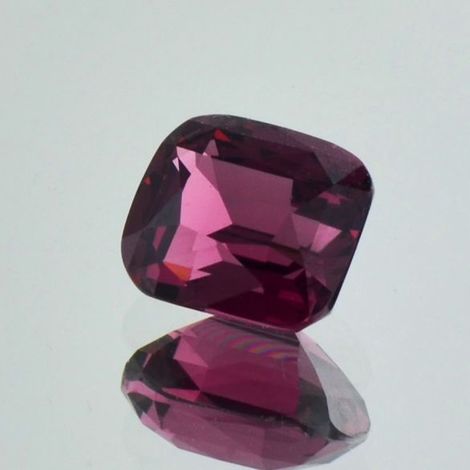 Spinel cushion purple red 3.79 ct